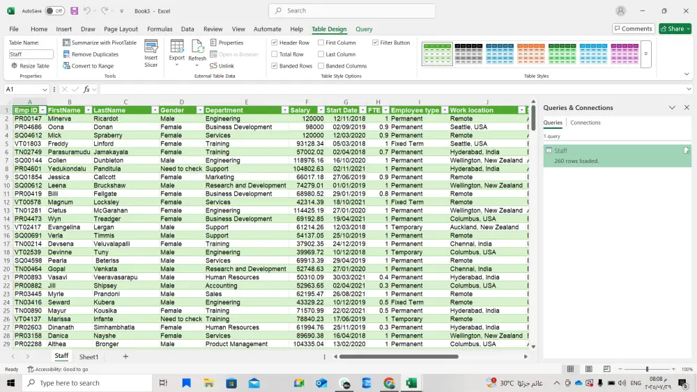 تنظيف وتجهيز ملفات Excel Data cleaning