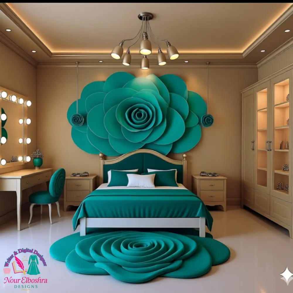 تصميم ديكور داخلي واقعي AI بمساحات وأحدث صيحات عصرية دقيقة ومفصلة