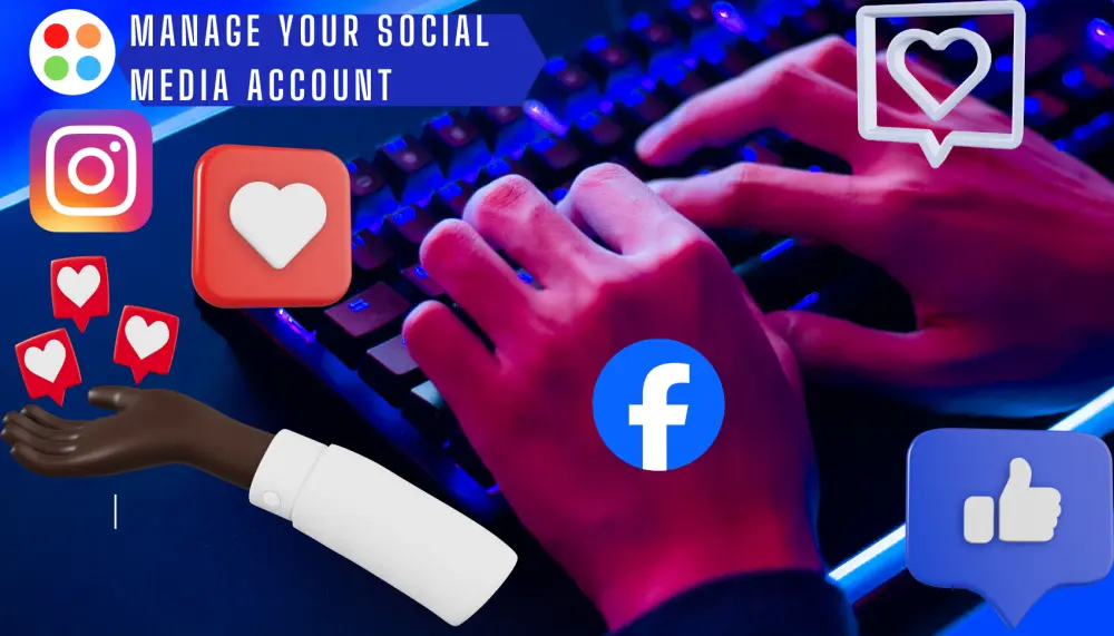 ادارة صفحات الفيسبوك والانستجرام