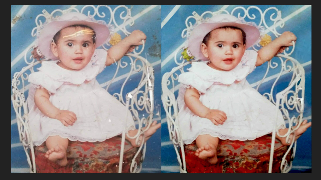 تعديل الصور التالفة والغير مستخدمة - Retouch