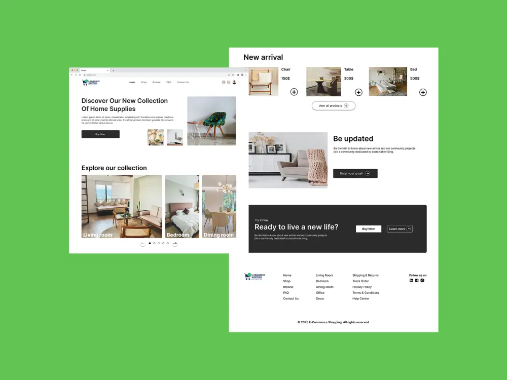 تصميم Landing Page احترافية لموقعك أو متجرك – فقط بـ 5 دولار