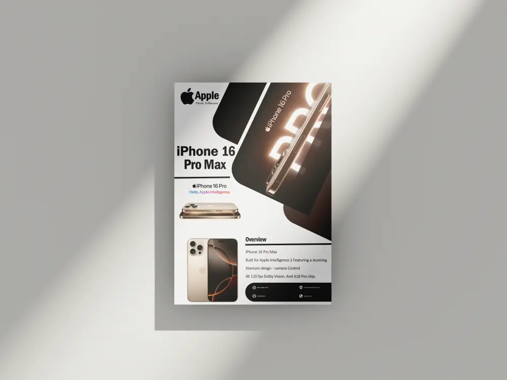 تصميم فلاير دعائي وإعلاني احترافي يجذب العملاء ويزيد مبيعاتك