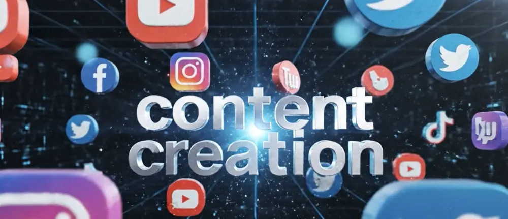 صناع محتوى عبر السوشيال ميديا بالعربية والإنجليزية