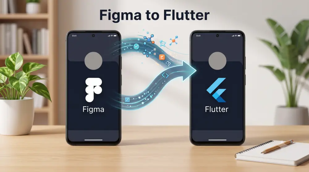 تحويل تصميم Figma إلى Flutter Pixel Perfect