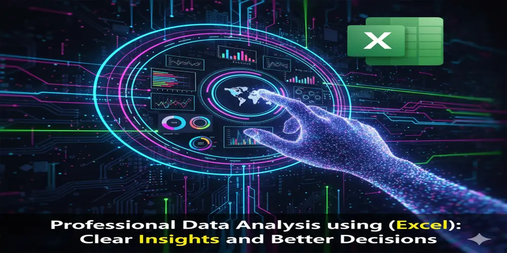تحليل بيانات احترافي باستخدام Excel رؤى واضحة وقرارات أفضل