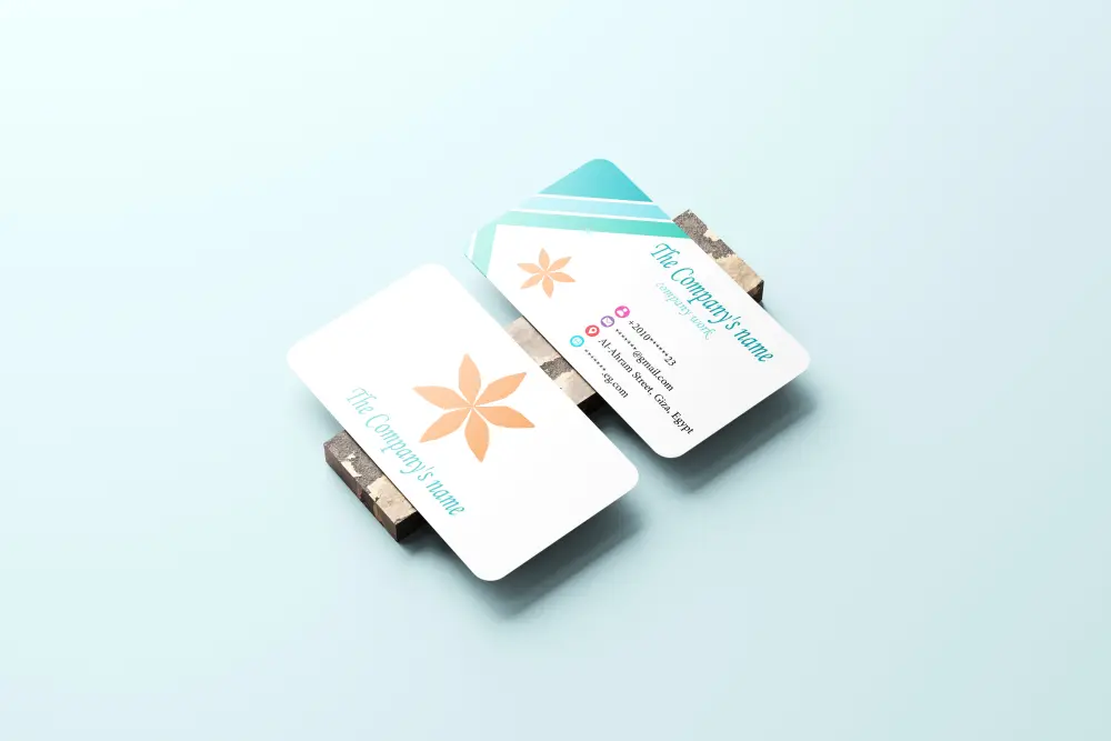 تصميم بطاقة عمل (Business Card) احترافية: انطباع أول لا يُنسى!