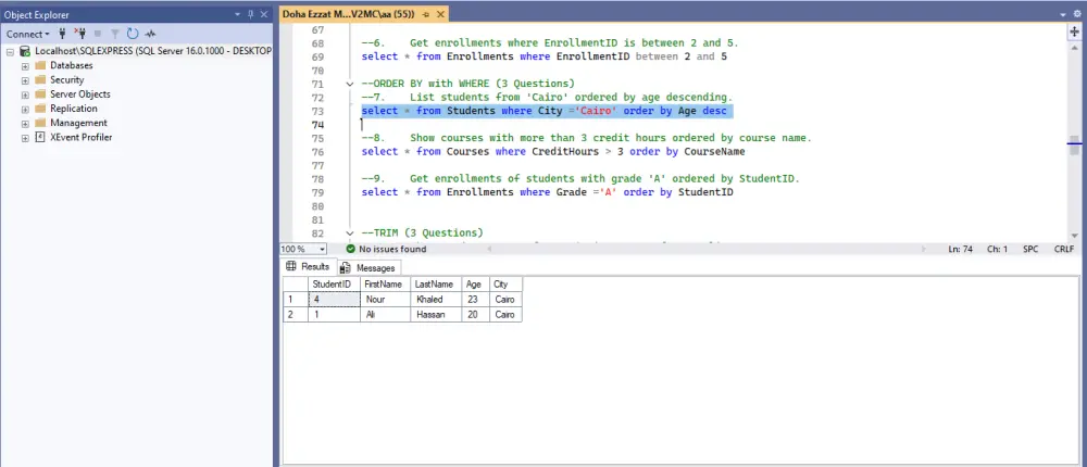 تحليل بيانات احترافي باستخدام Power BI , Excel , Python ,SQL