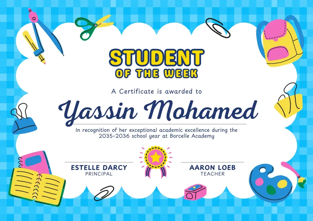 تصميم شهادات تقديرية جذابة  علي كانفا برو