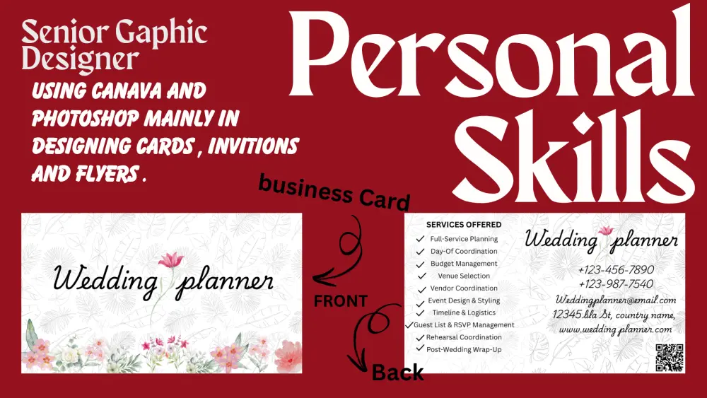 عمل portfolio إحترافى