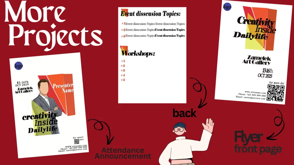 عمل portfolio إحترافى