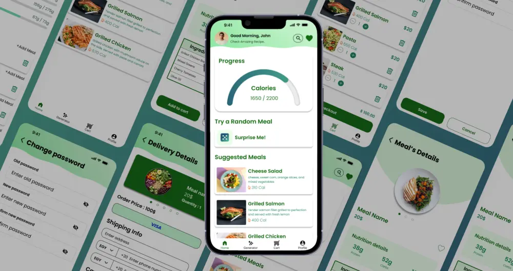 تصميم واجهة مستخدم إبداعية UI
