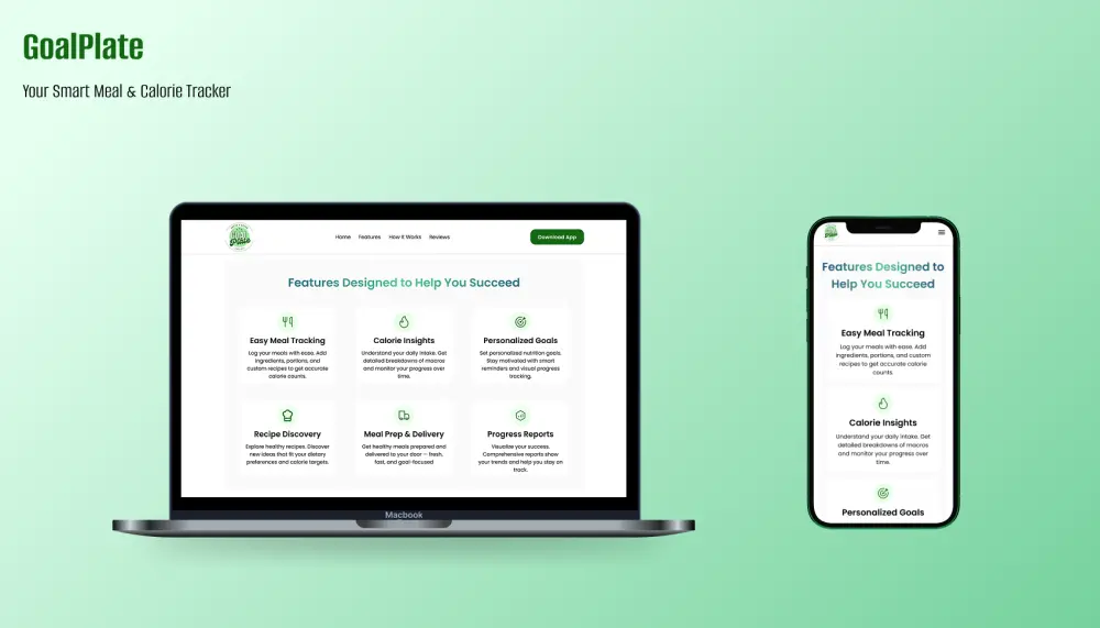 تصميم واجهة موقع الكتروني بسيطة وإبداعية UI