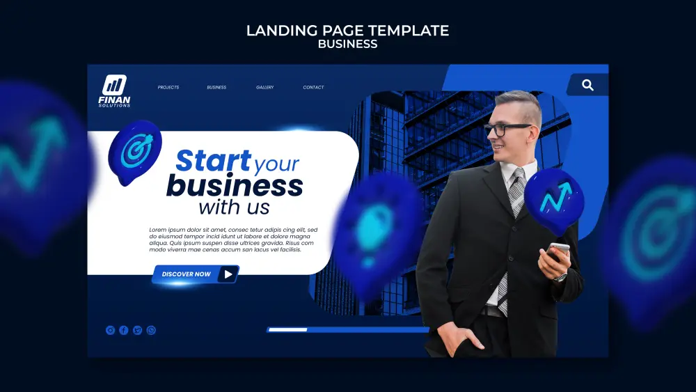 تصميم موقع ويب متجاوب اخترافي