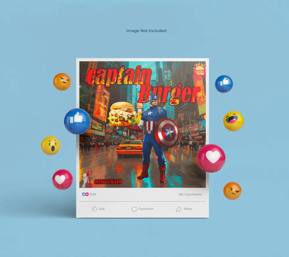 تصميم بوست ( اعلان ) لمطاعم و كافيهات