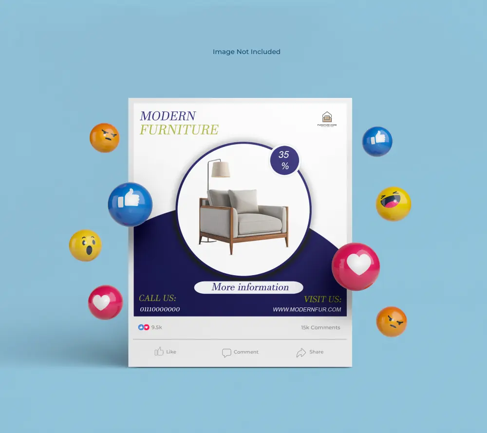 تصميم بوست ( اعلان ) لمطاعم و كافيهات