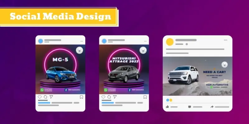 عمل بوست احترافي للسوشيال ميديا لمناصات التواصل الاجتماعي المختلفة مقابل