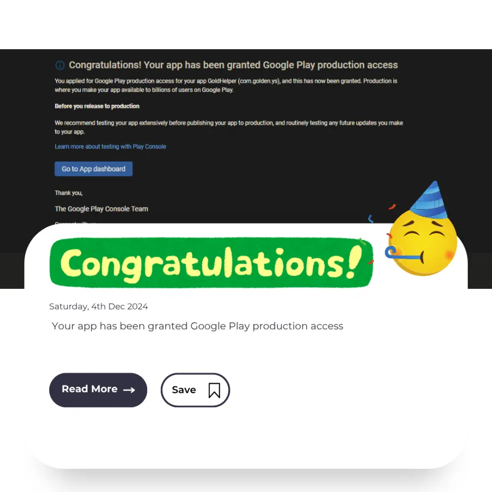 اختبار مغلق لتطبيقات جوجل بلاي وتفعيل إذن الاصدار العلني