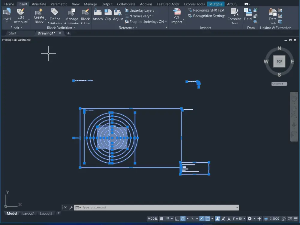 تحويل ملف PDF إلى ملف CAD (.dwg أو .dxf) بدقة عالية