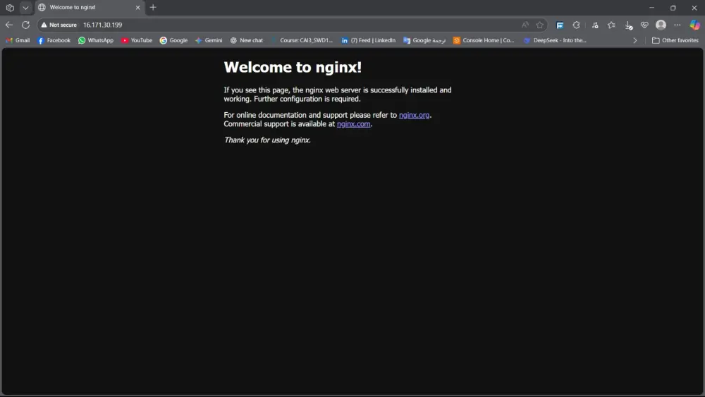 بناء بنيه تحتيه لأي مشروع بأدوات الDevops