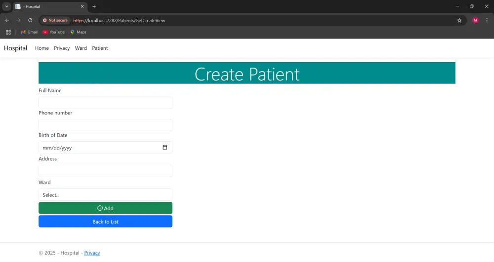 بناء نظام إدارة حسب نشاطك باستخدام ASP.NET MVC
