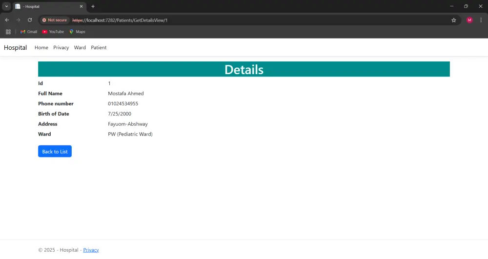 بناء نظام إدارة حسب نشاطك باستخدام ASP.NET MVC