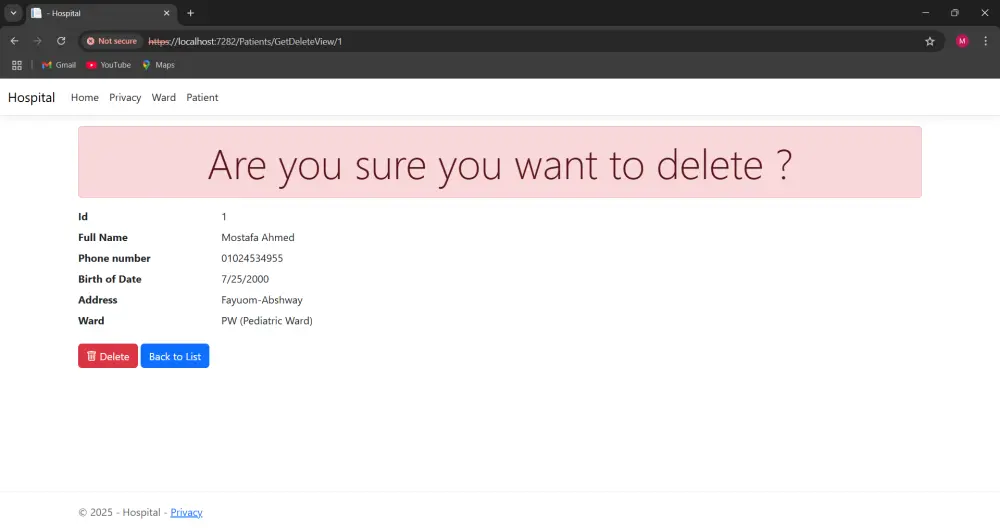 بناء نظام إدارة حسب نشاطك باستخدام ASP.NET MVC