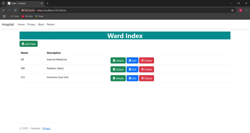بناء نظام إدارة حسب نشاطك باستخدام ASP.NET MVC