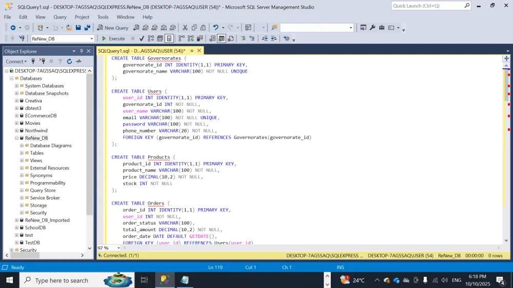 إنشاء قاعدة بيانات بسيطة و منظمة لموقعك باستخدام لغة SQL