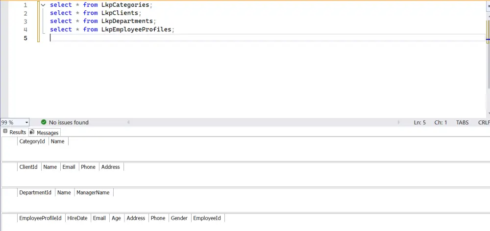 تصميم وتسليم قاعدة بيانات SQL Server متكاملة ومُنظمة لعملك.