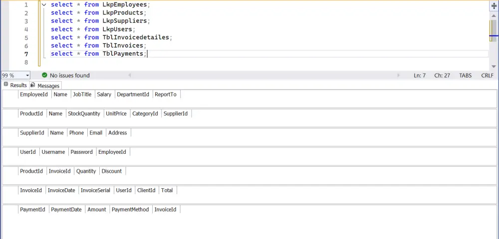 تصميم وتسليم قاعدة بيانات SQL Server متكاملة ومُنظمة لعملك.