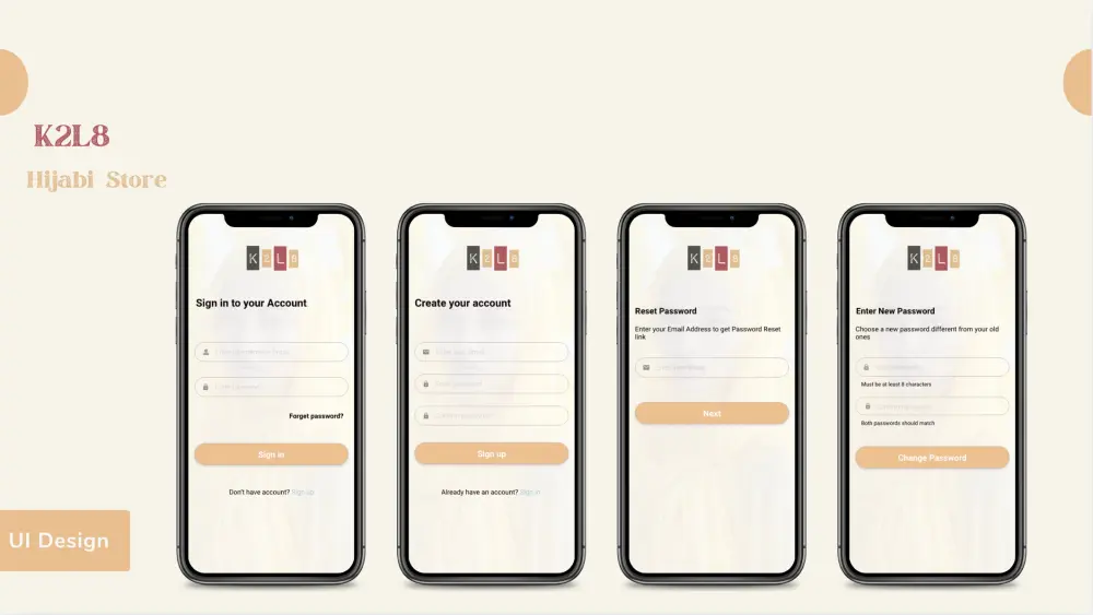 تصميم صفحات ابلكيشن UI/UX