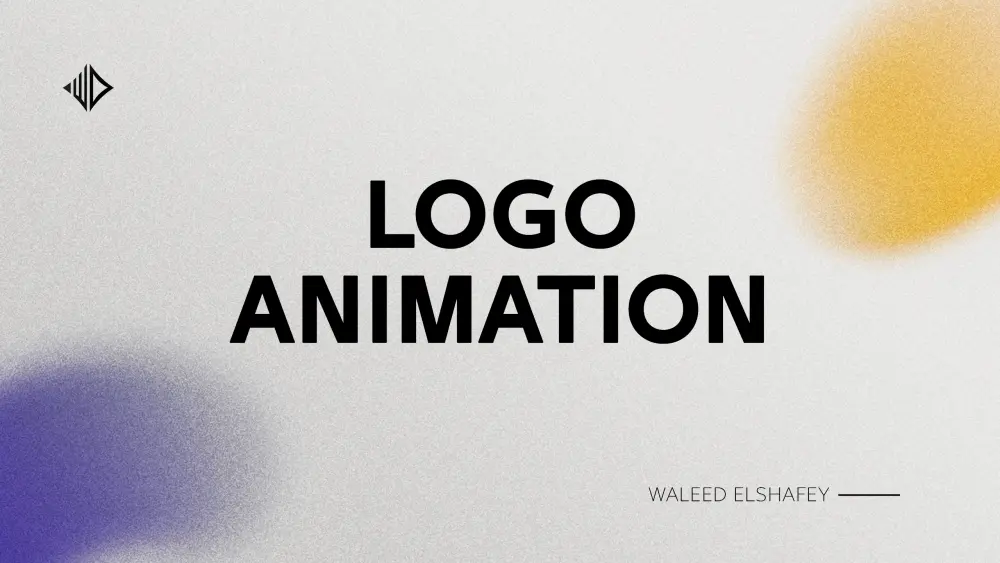 تحريك شعارك باحترافية | Logo Animation Motion Graphics