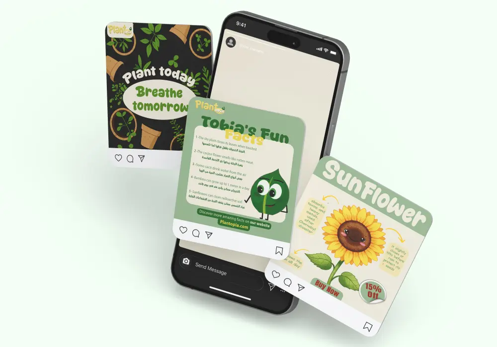 تصميم منشورات سوشيال ميديا احترافية تعزز هوية مشروعك