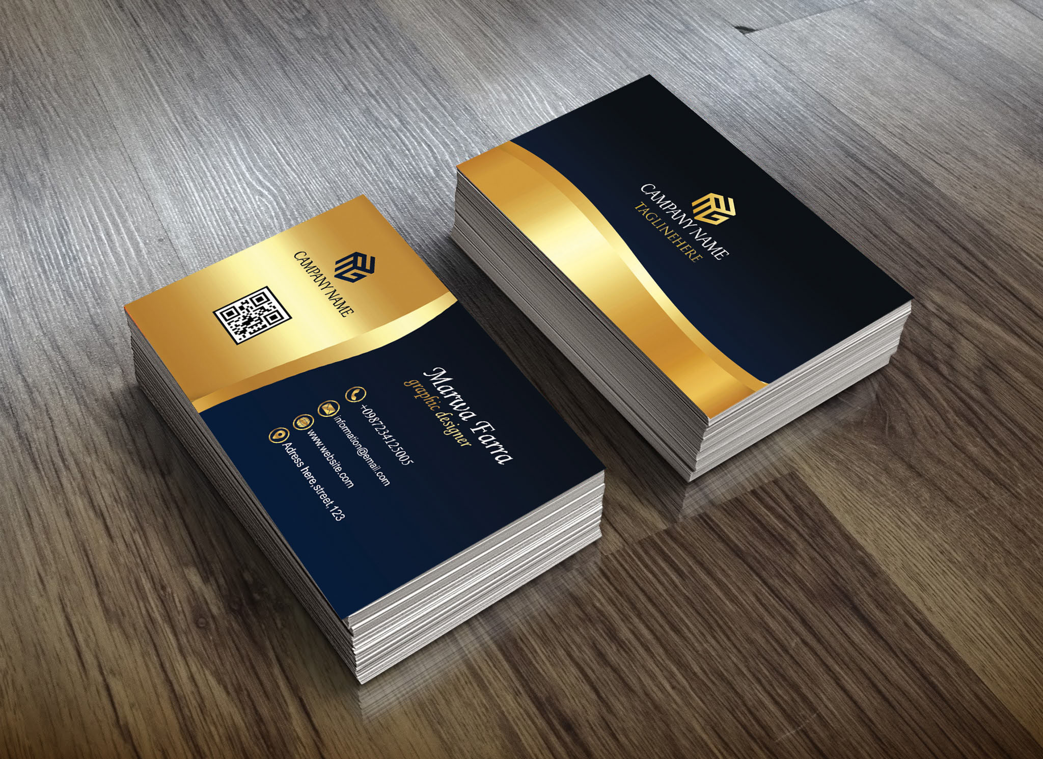 تصميم كروت شخصية (Business card)