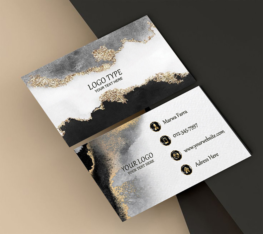 تصميم كروت شخصية (Business card)