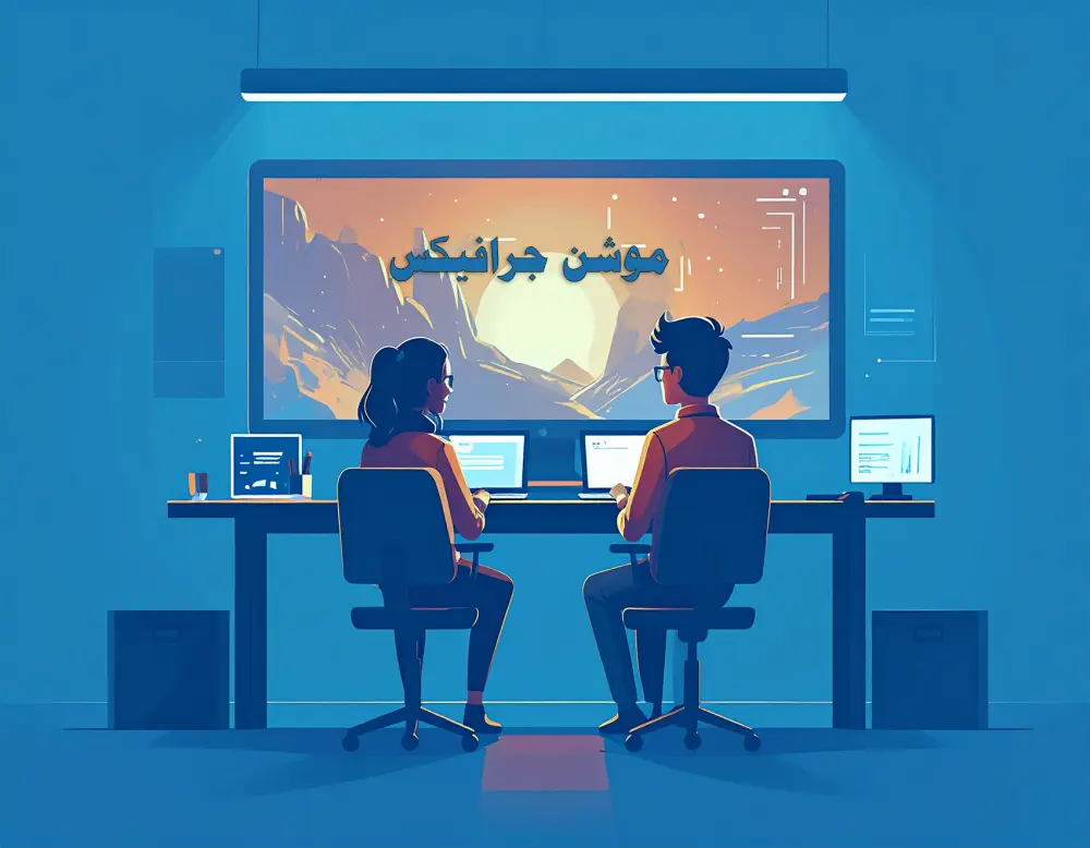 تصميم وإنتاج فيديوهات 30 ثانية موشن جرافيكس