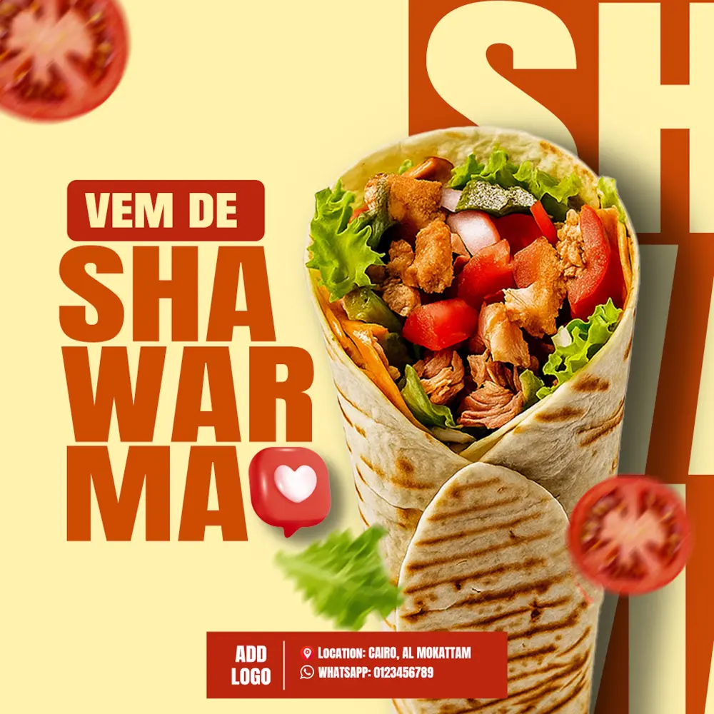 تصميمات بوستات احترافية للسوشيال ميديا