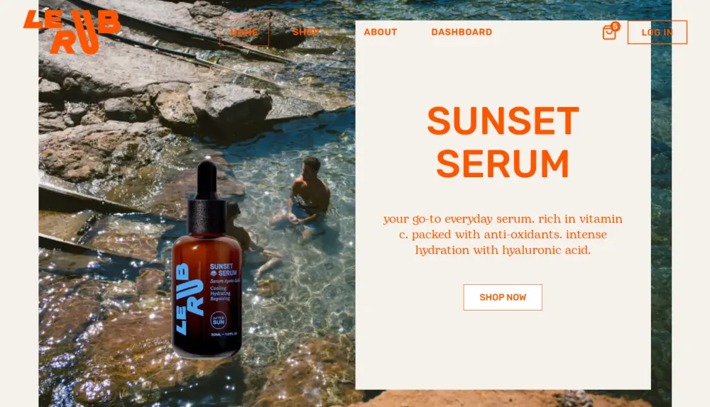 واجهة موقع جذابة باستخدام HTML وCSS وTailwind