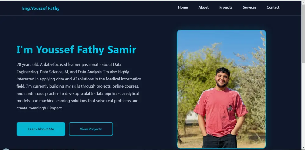 إنشاء موقع شخصي احترافي يعرض مهاراتك وأعمالك باحتراف