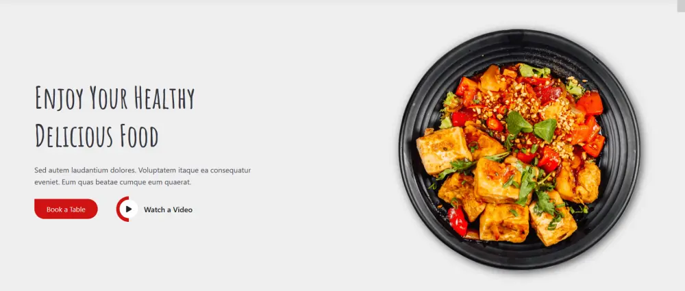 "حوّل مطعمك لتجربة رقمية مذهلة – لاندينج بيدج 4 صفحات"