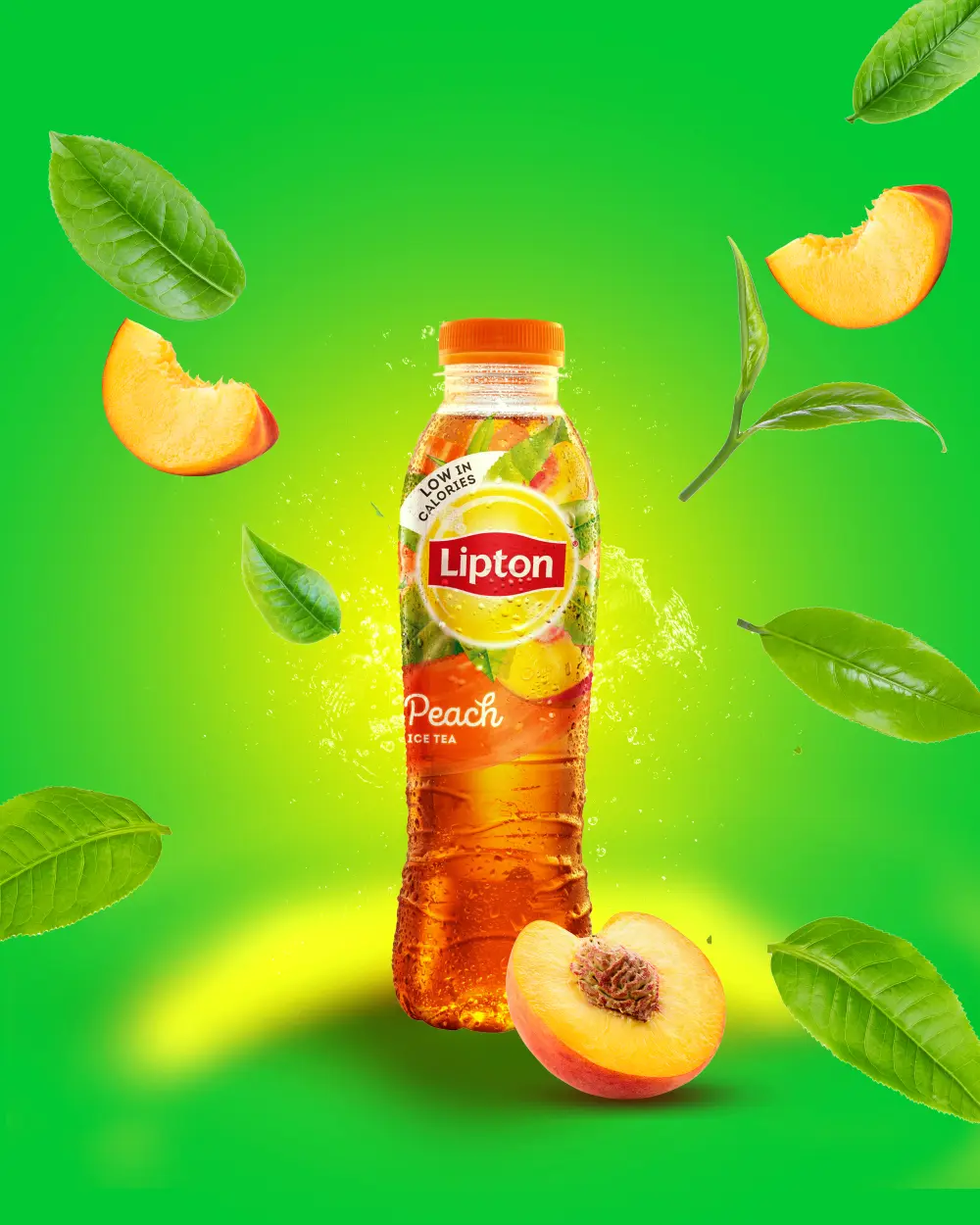 تصميم إعلانات خاصة العصير أو المنتجات