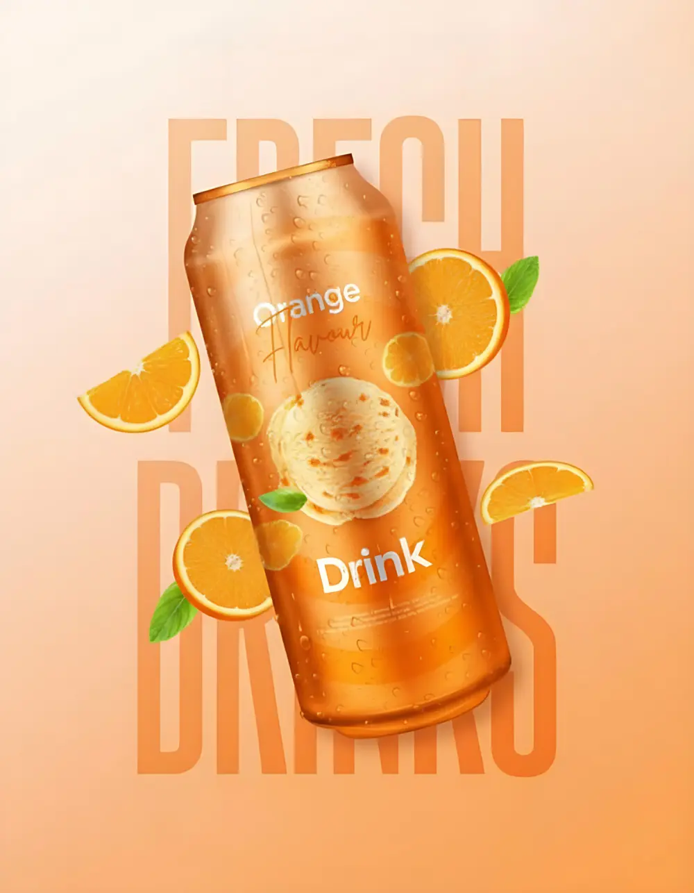 تصميم اعلانات اكل