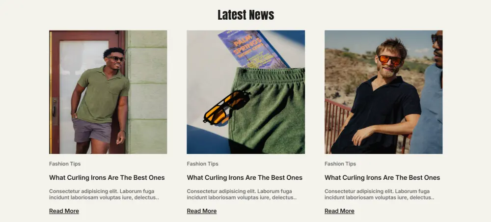 تنفيذ تصميم موقع واجهة أمامية