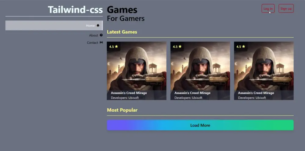 تصميم واجهات مستخدم UI أنيقة وسريعة مع Tailwind CSS