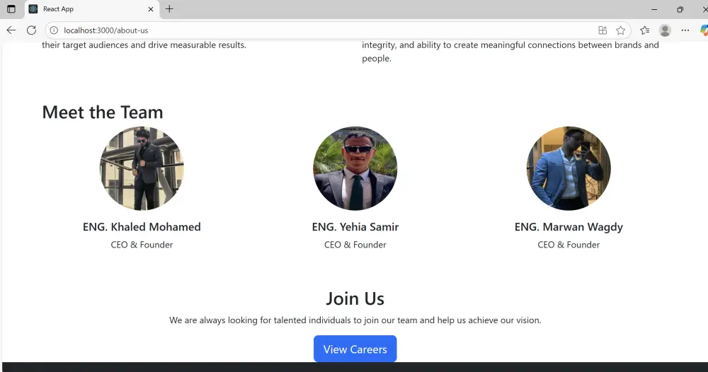 موقع ويب احترافي