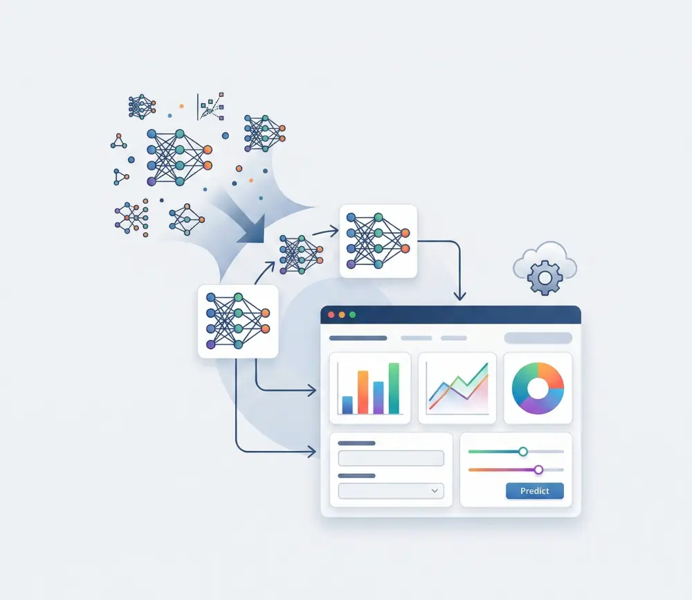 تحويل نماذج الذكاء الاصطناعي لموقع تفاعلي باستخدام Streamlit