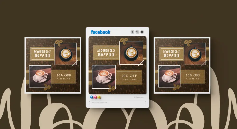 تصميم بوست سوشيال ميديا (جميع مواقع التواصل الاجتماعي)