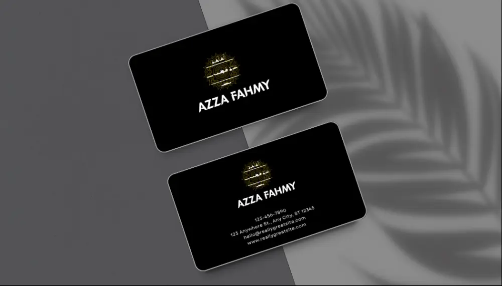 تصميم بطاقة أعمال مميزة تعكس هويتك المهنية