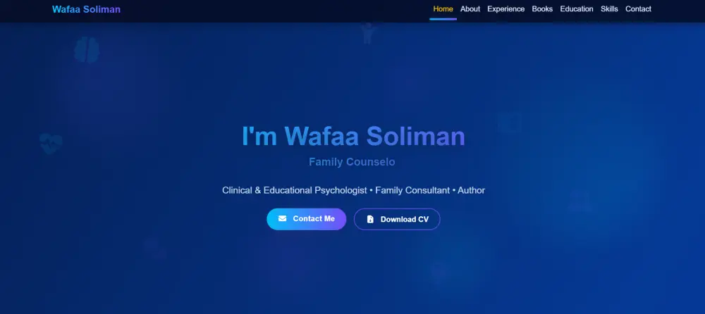 بورتفوليو احترافي ومتجاوب يساعدك على إبراز خبراتك وجذب العمل