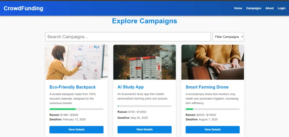 ويب سايت بإستخدام HTML-CSS-Javascript